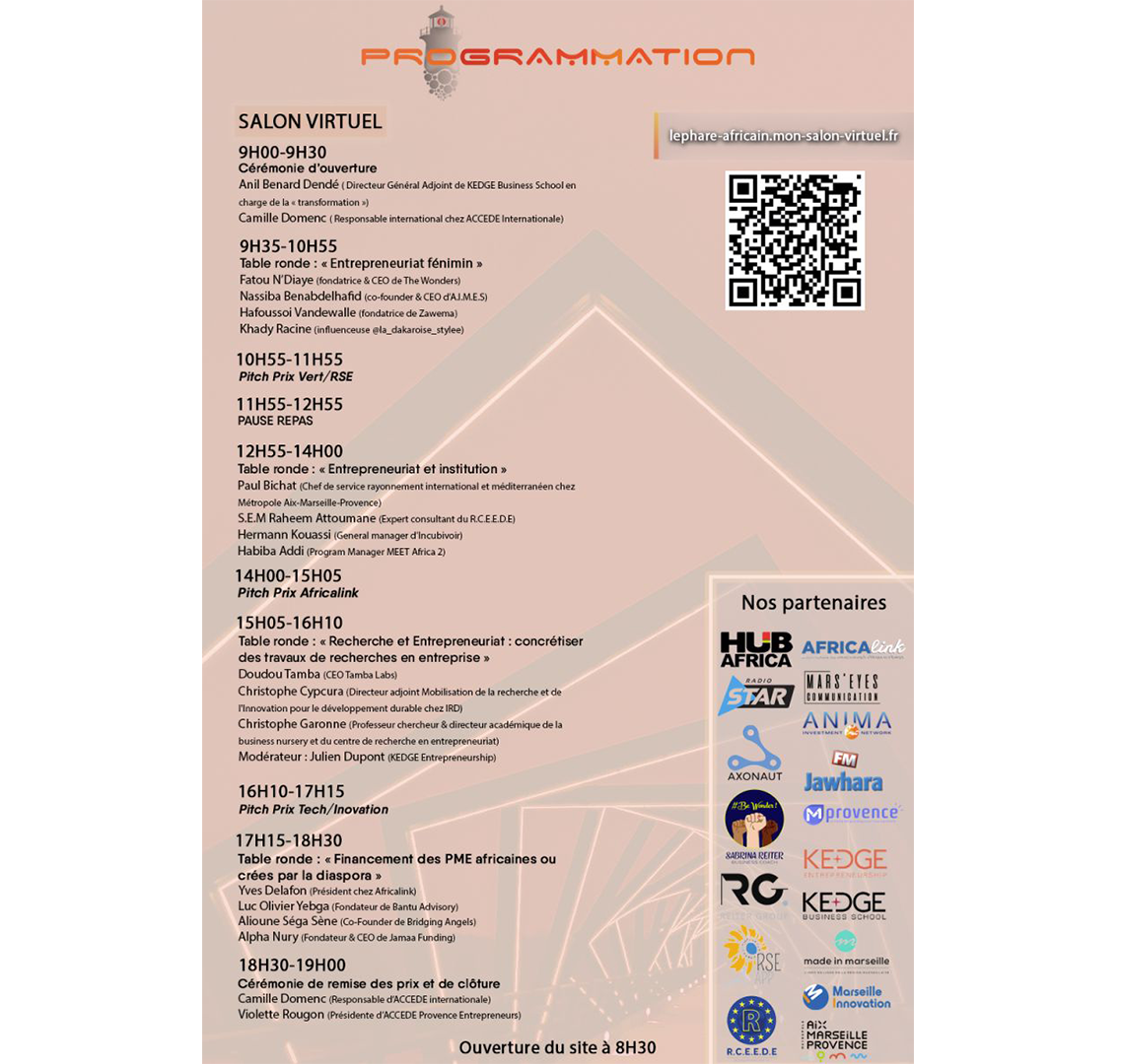 phare-entrepreneuriat-africain les formations ALPHA chez RG